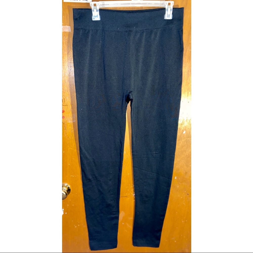 Black full length leggings
